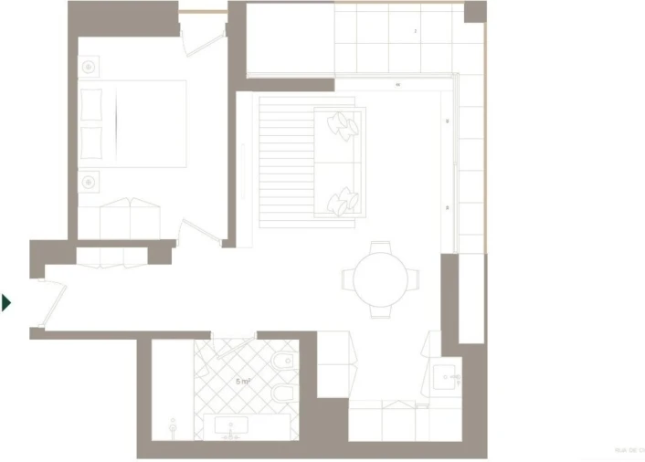 Apartamento T1 para Venda em Santa Marinha e São Pedro da Afurada Foto 18