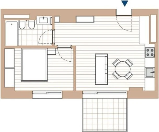 Apartamento T1 para Venda em Campanhã Foto 17