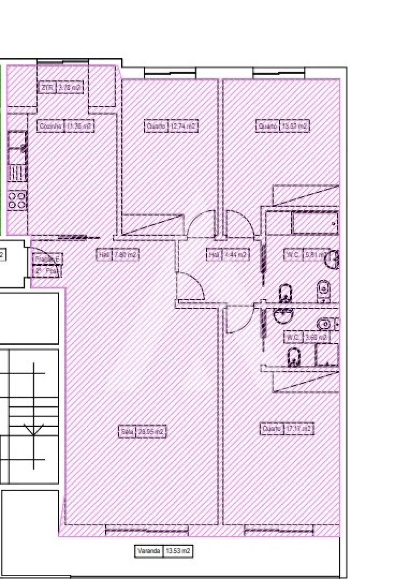 Apartamento T3 para Venda em Lousã e Vilarinho Foto 37