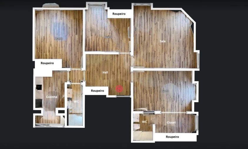 Apartamento T3 para Venda em Arroios Planta 1