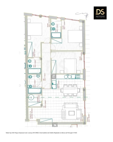 Apartamento T3 para Venda em Vila Cova da Lixa e Borba de Godim