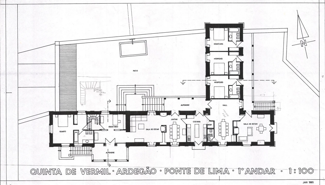 Quinta T21 para Venda em Ardegão, Freixo e Mato Planta 3