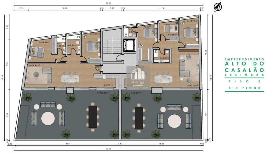 Apartamento T3 para Venda em Sesimbra (Castelo) Foto 24