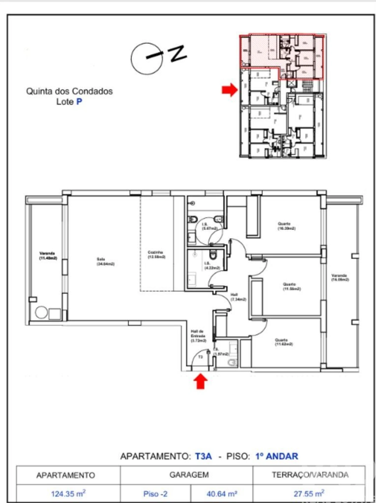 Apartamento T3 para Venda em Tavarede Foto 8