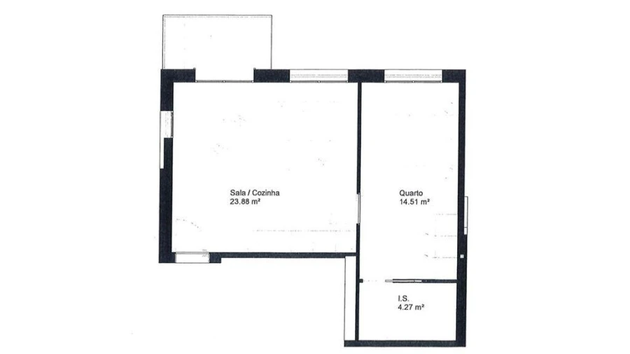 Apartamento T1 para Venda em Paranhos Foto 7