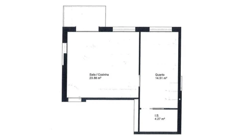 Apartamento T1 para Venda em Paranhos