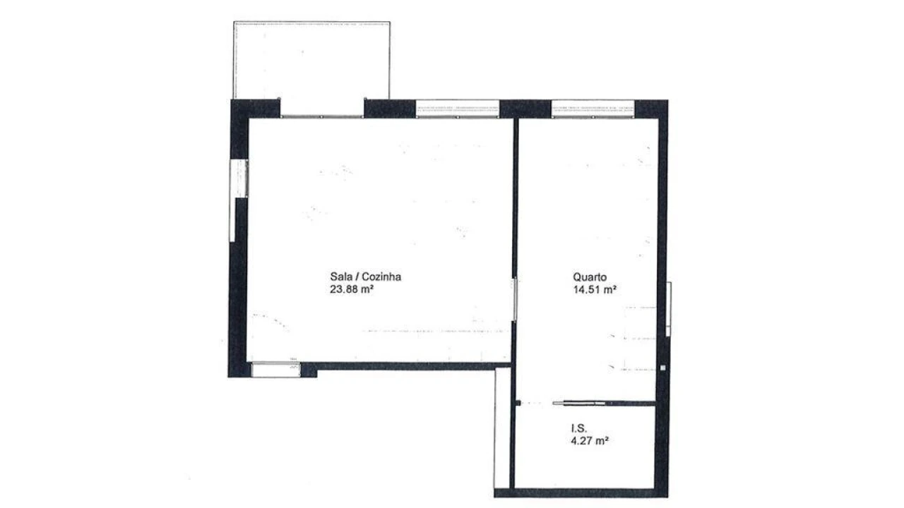 Apartamento T1 para Venda em Paranhos Foto 7
