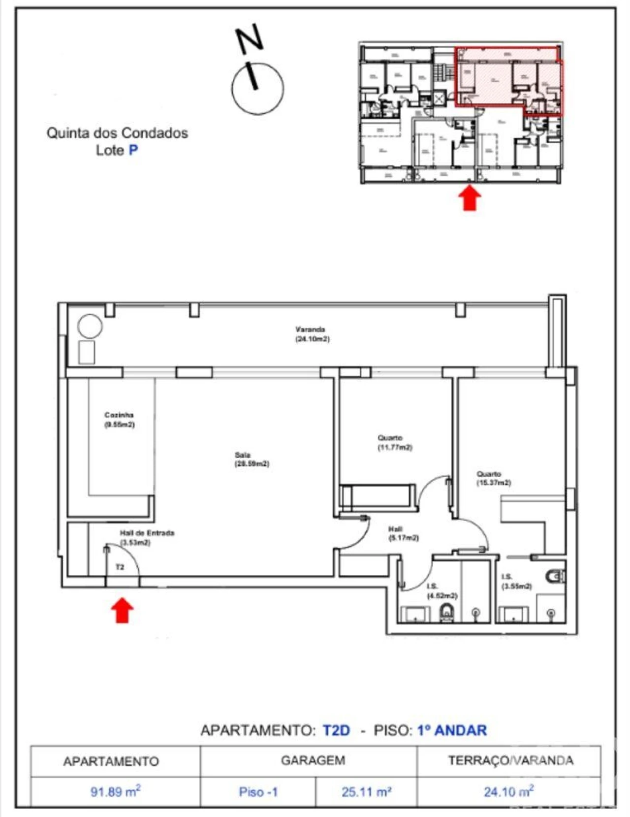 Apartamento T2 para Venda em Tavarede Foto 6