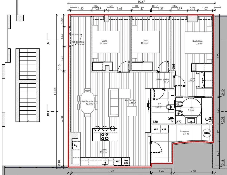 Apartamento T3 para Venda em Paredes Foto 30