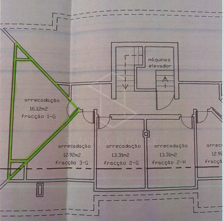 Apartamento T3 para Venda em Turquel Planta 2