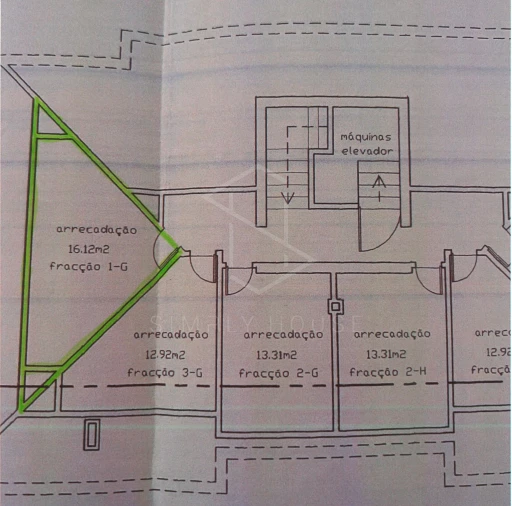 Apartamento T3 para Venda em Turquel Planta 2