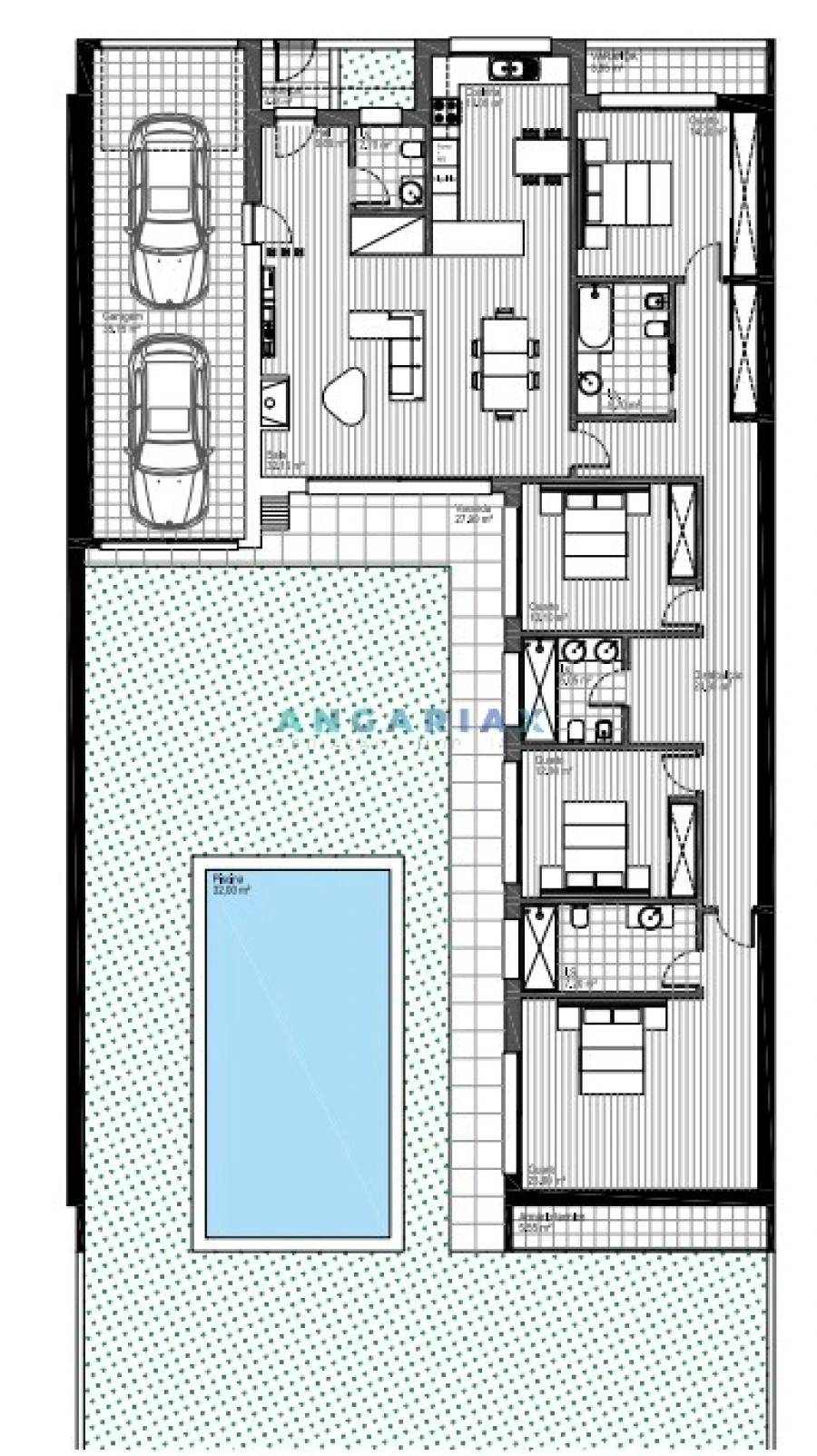 Moradia T4 para Venda em Pataias e Martingança Planta 1