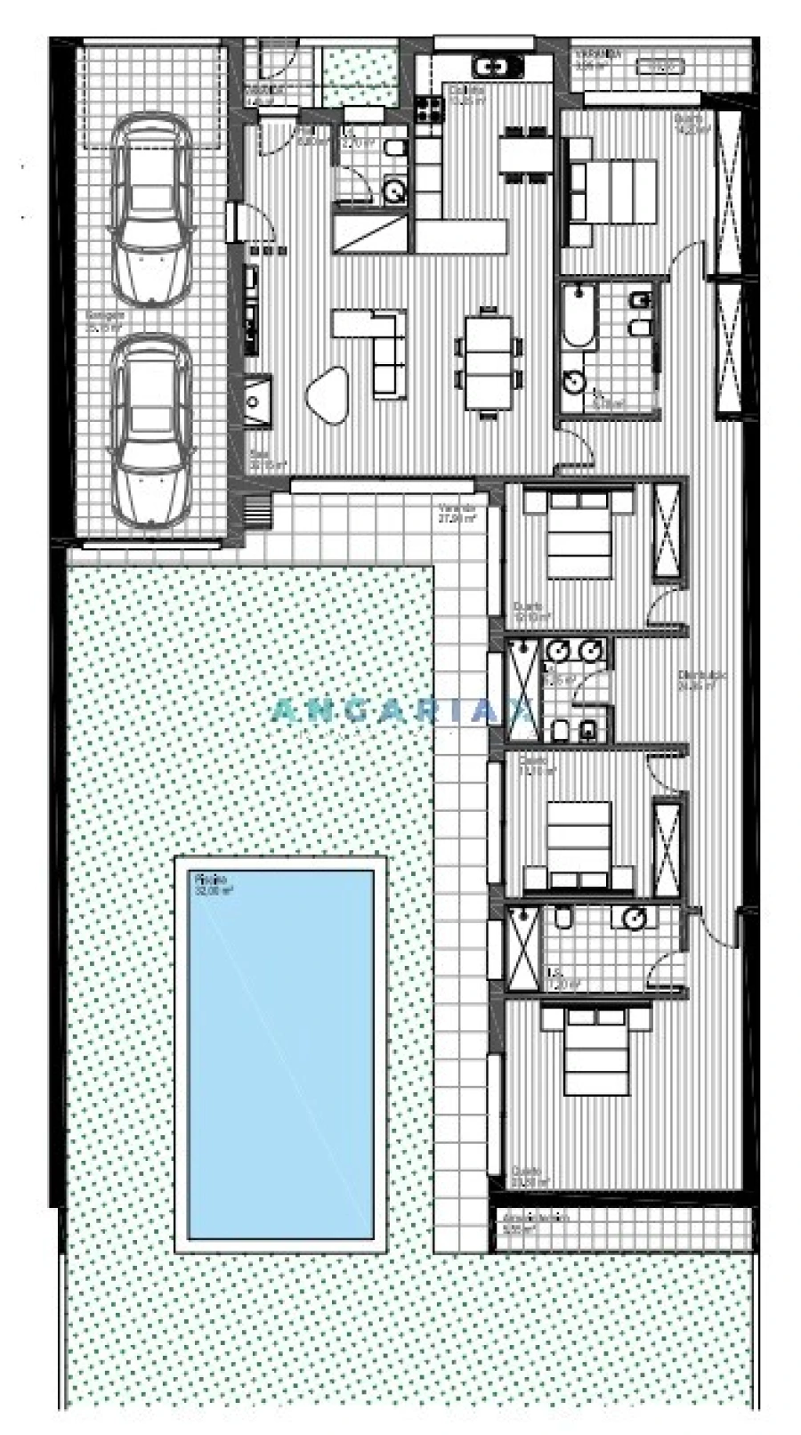 Moradia T4 para Venda em Pataias e Martingança Planta 1