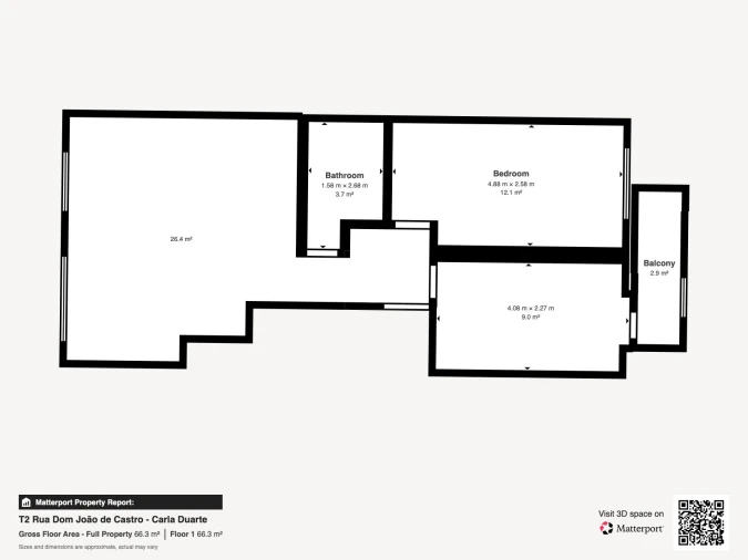 Apartamento T2 para Venda em Alto do Seixalinho, Santo André e Verderena Foto 13