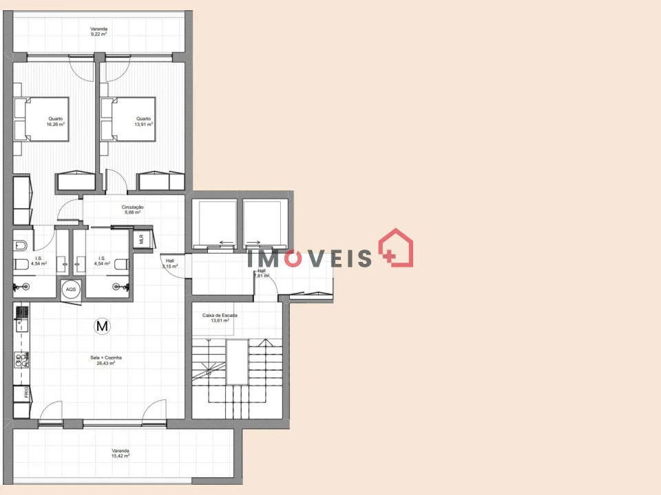 Apartamento T2 para Venda em Evora de Alcobaça Foto 2