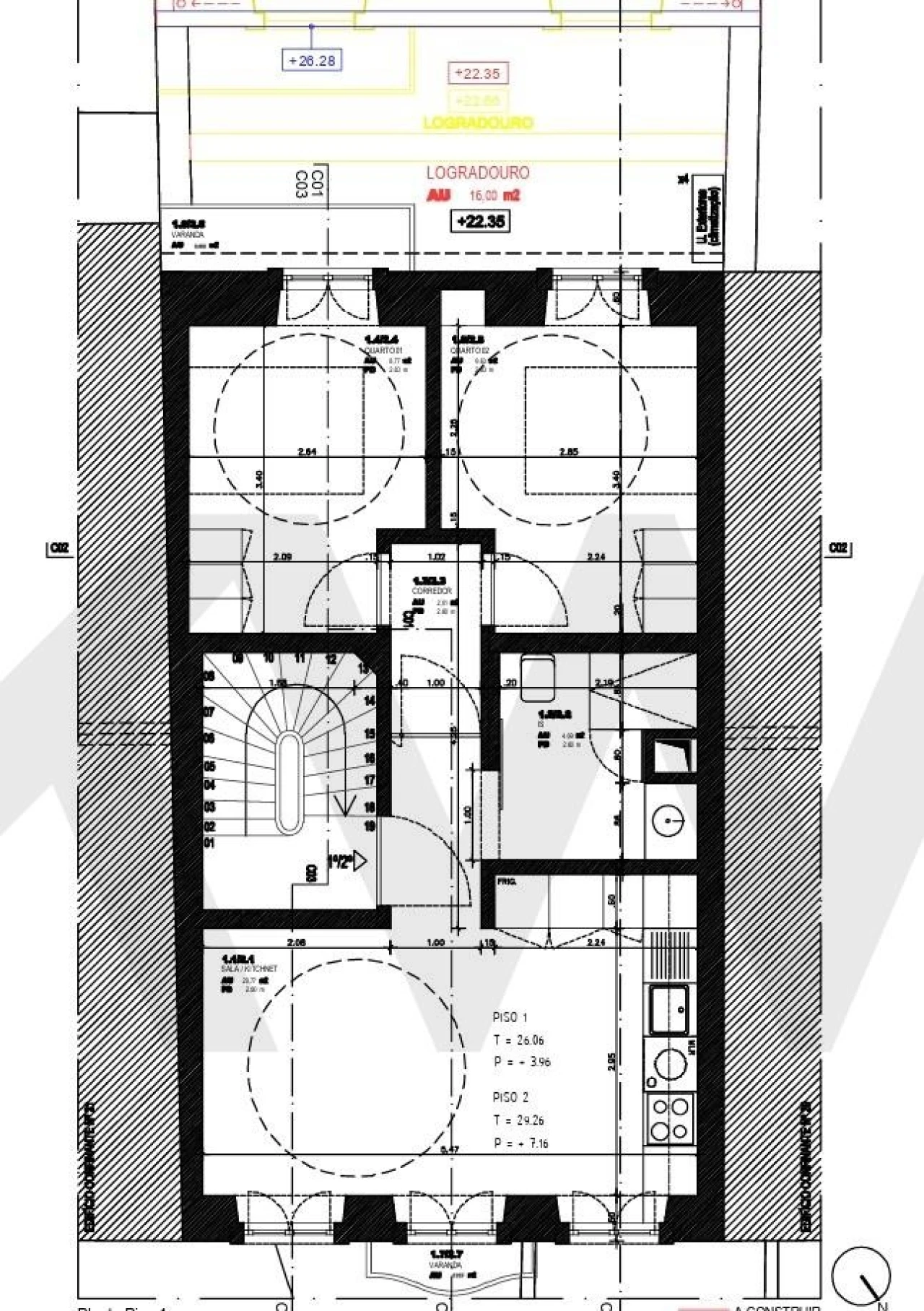 Apartamento T2 para Venda em São Vicente Foto 15