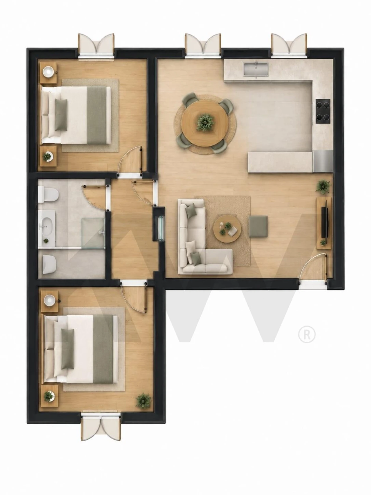 Apartamento T2 para Venda em União das Freguesias de Setúbal Foto 21