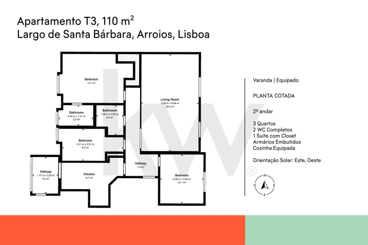 Apartamento T3 para Venda em Arroios Foto 25