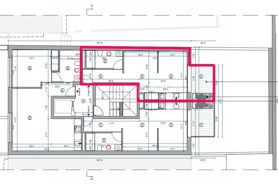 Apartamento T1 para Venda em Mafamude e Vilar do Paraíso Foto 20