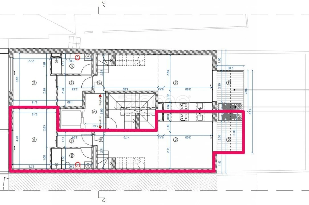 Apartamento T2 para Venda em Mafamude e Vilar do Paraíso Foto 45