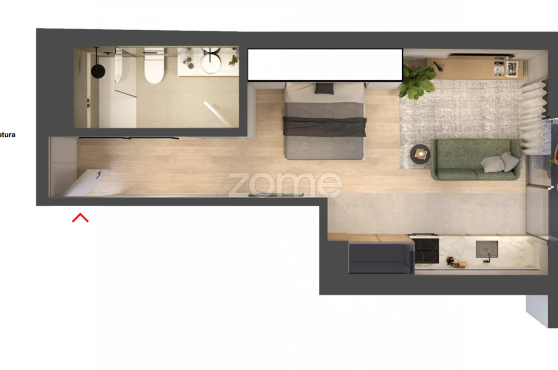 Apartamento T1 para Venda em Mafamude e Vilar do Paraíso Foto 19
