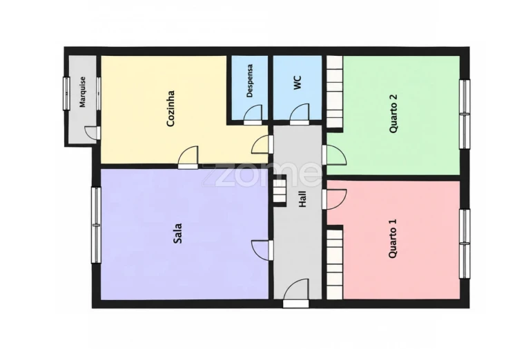Apartamento T2 para Venda em Santo Antonio dos Olivais Foto 27