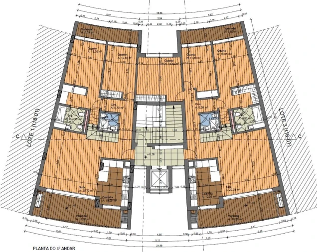 Apartamento T2 para Venda em Montijo e Afonsoeiro Planta 1