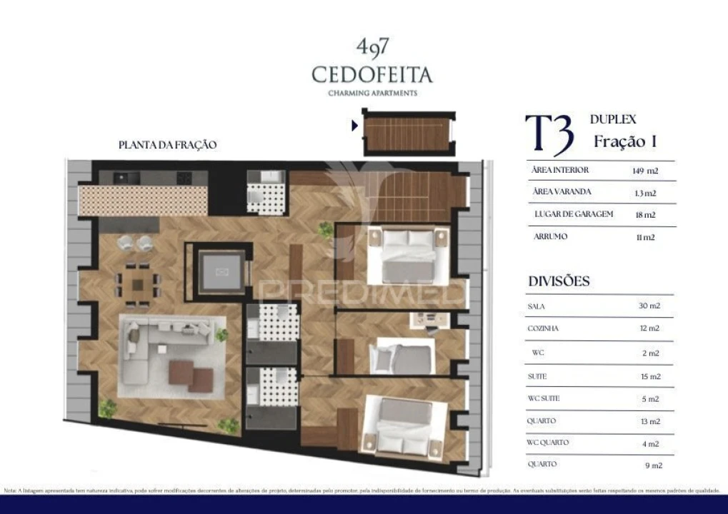 Apartamento T3 para Venda em Cedofeita, Santo Ildefonso, Sé, Miragaia, São Nicolau e Vitória Foto 7