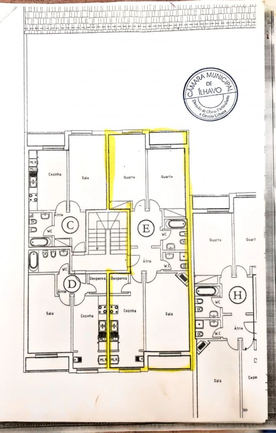 Apartamento T2 para Venda em Gafanha da Nazaré Planta 1