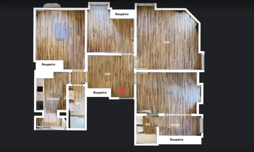 Apartamento T3 para Venda em Arroios Planta 1