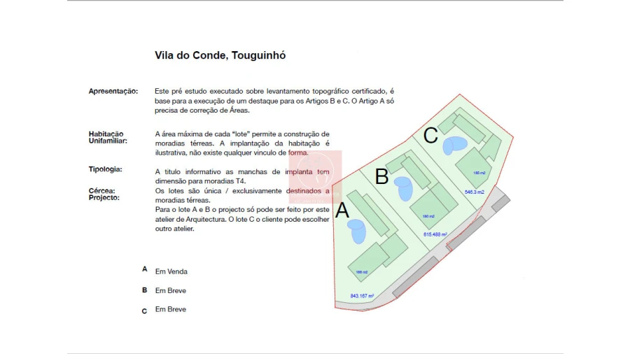 Terreno para Venda em Touguinha e Touguinhó