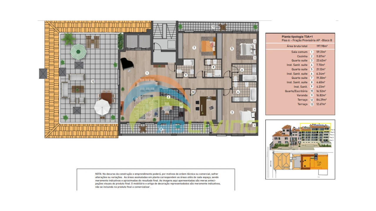 Apartamento T3 para Venda em Funchal (Se) Foto 1