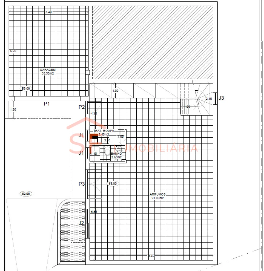 Moradia T4 para Venda em Arcozelo Planta 1