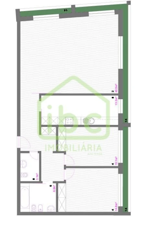 Apartamento T2 para Venda em Póvoa de Varzim, Beiriz e Argivai