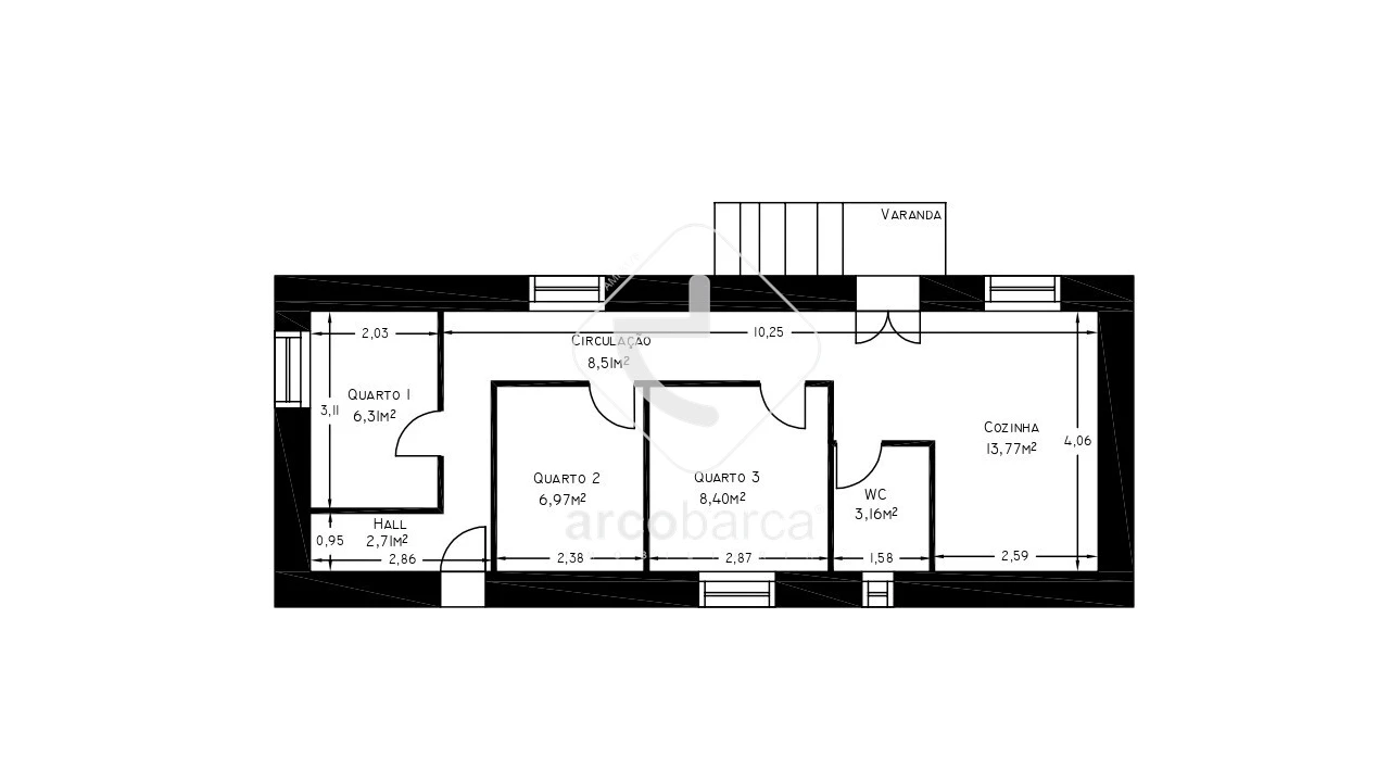 Moradia T3 para Venda em Cabreiro Foto 3