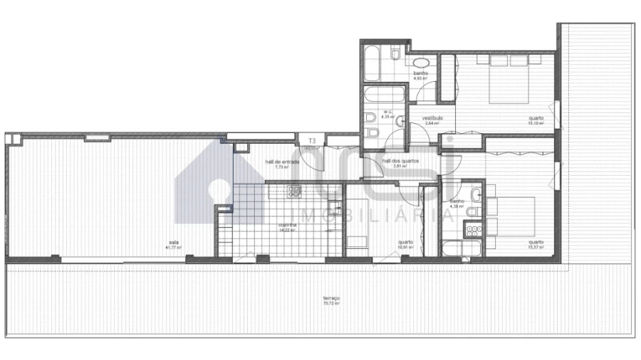 Apartamento T3 para Venda em Matosinhos e Leça da Palmeira Foto 9