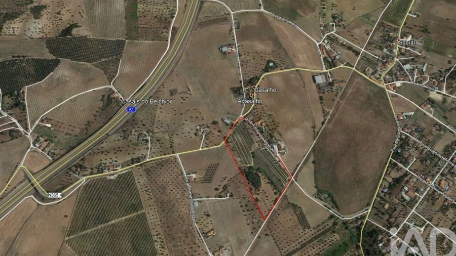 Terreno para Venda em São Vicente do Paul e Vale de Figueira