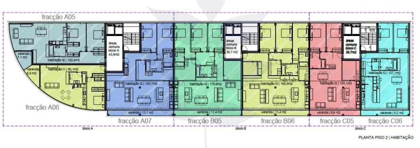 Terreno para Venda em Palmeira Planta 1