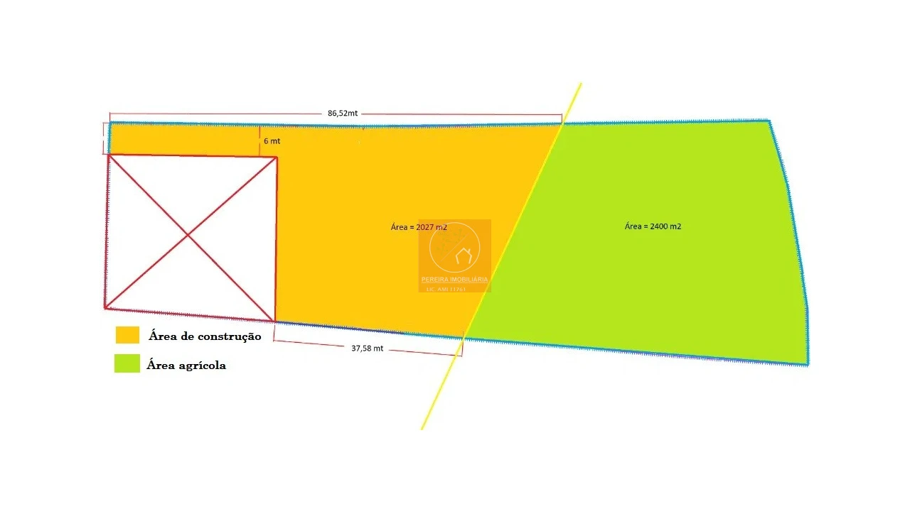 Terreno para Venda em Palmeira de Faro e Curvos Foto 12