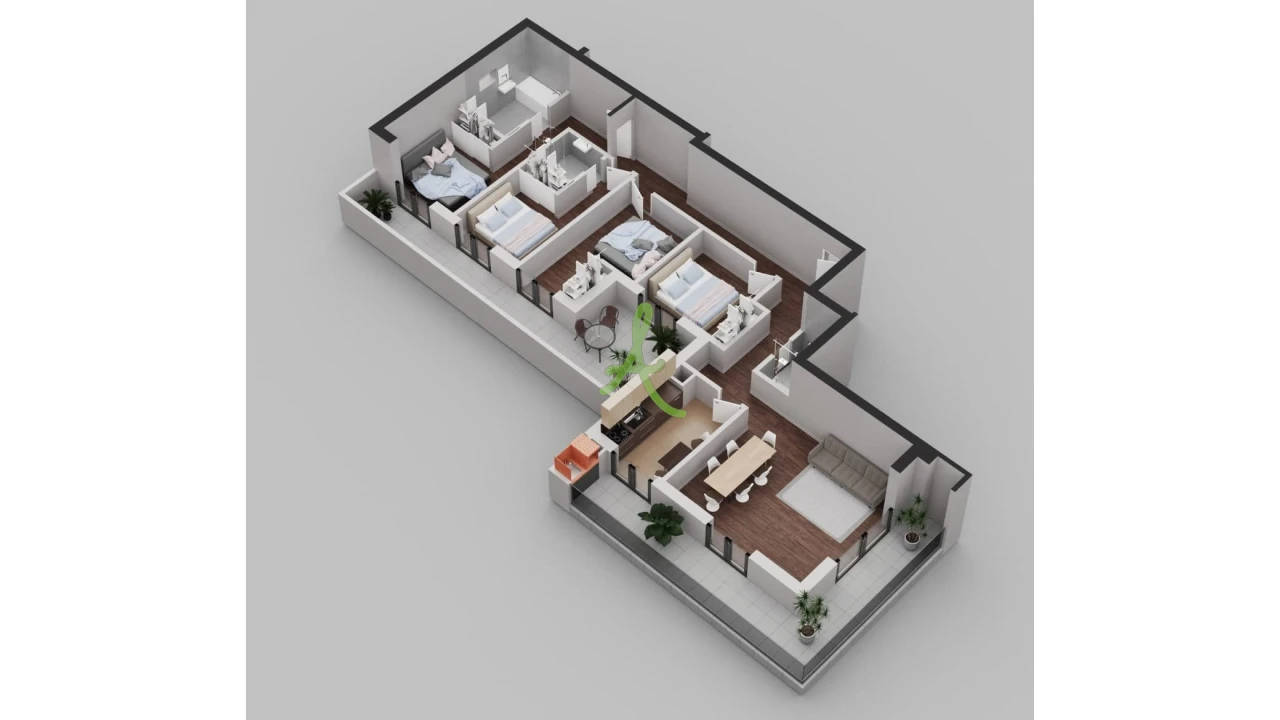 Apartamento T4 para Venda em Portimão Foto 31