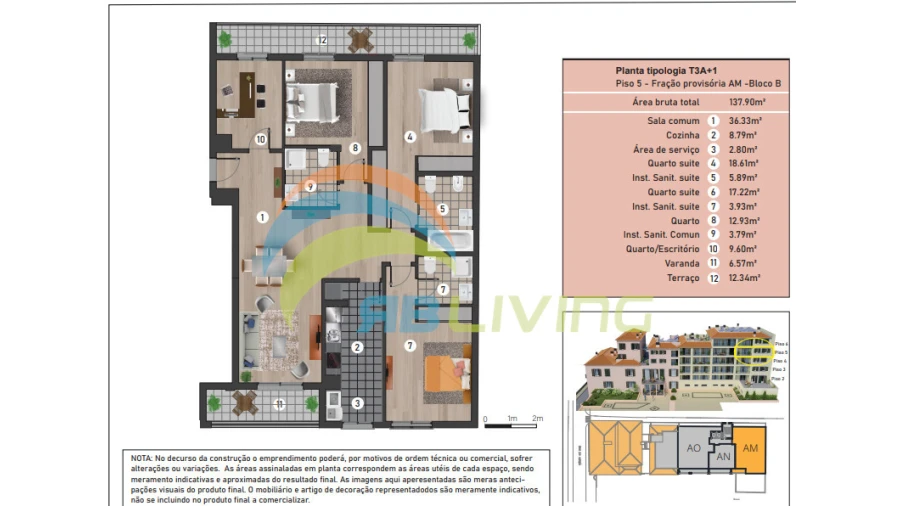 Apartamento T2 para Venda em Funchal (Se) Foto 6