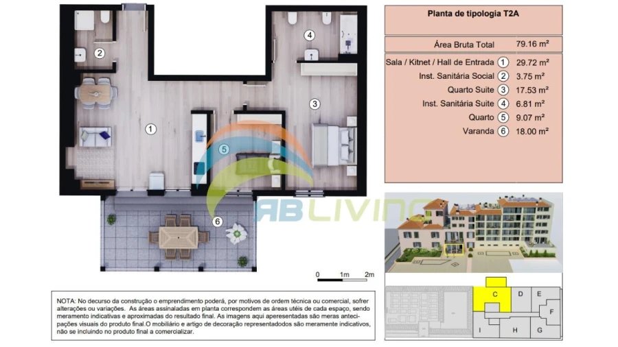 Apartamento T2 para Venda em Funchal (Se) Foto 5