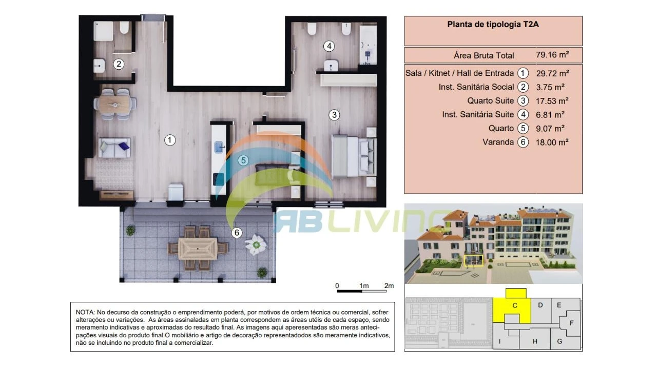 Apartamento T2 para Venda em Funchal (Se) Foto 5