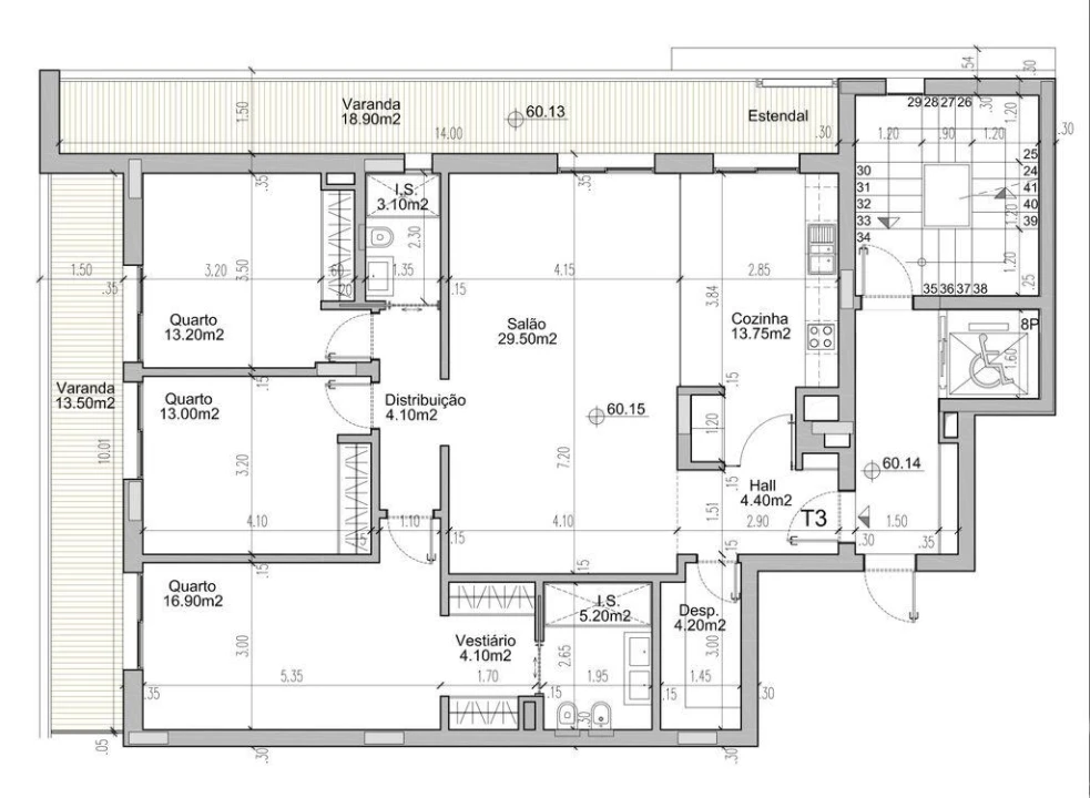 Apartamento T3 para Venda em Albufeira e Olhos de Água Foto 16