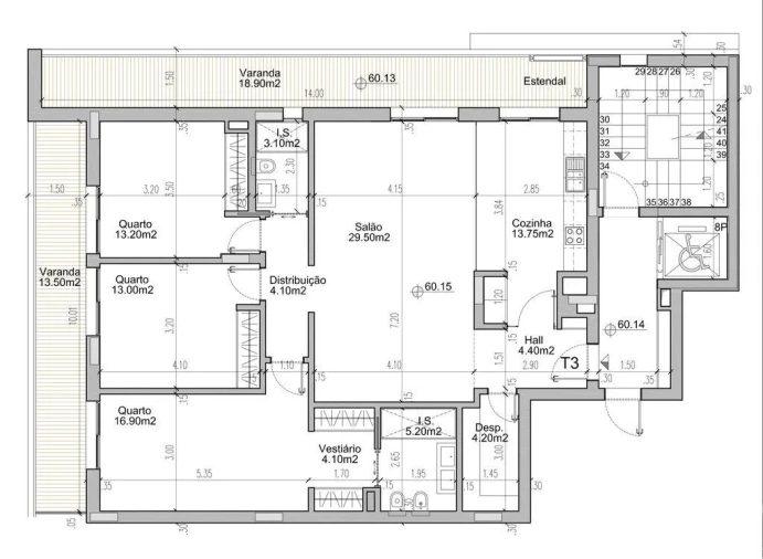 Apartamento T3 para Venda em Albufeira e Olhos de Água Foto 16