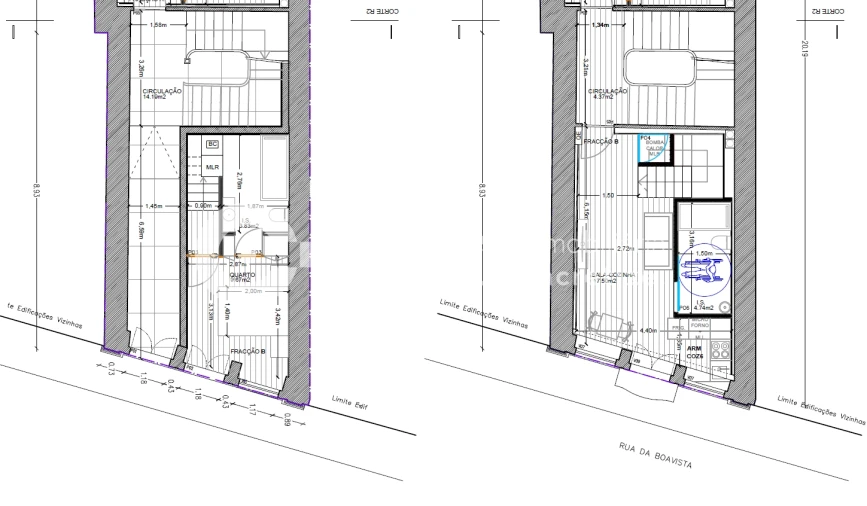 Apartamento T1 para Venda em Braga (Maximinos, Sé e Cividade) Planta 1