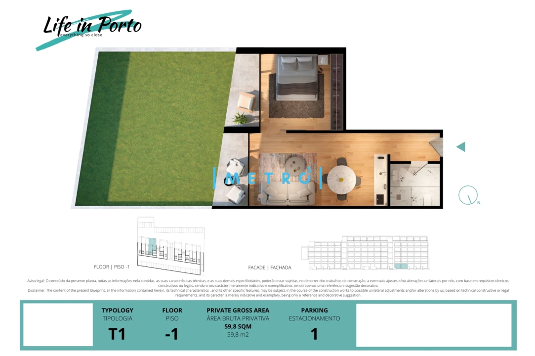 Apartamento T1 para Venda em Cedofeita, Santo Ildefonso, Sé, Miragaia, São Nicolau e Vitória Foto 10