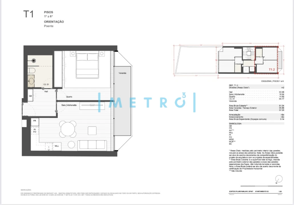 Apartamento T1 para Venda em Matosinhos e Leça da Palmeira Foto 10
