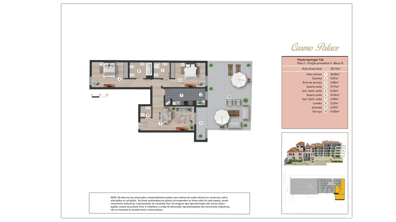 Apartamento T2 para Venda em Funchal (Se) Foto 2