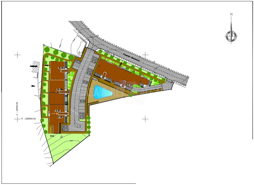 Terreno para Venda em Estômbar e Parchal Planta 24